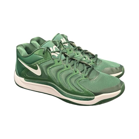 Size 16 Nike KD 17 TB Promo Gorge Green White Mens Basketball Shoes HJ7387-301